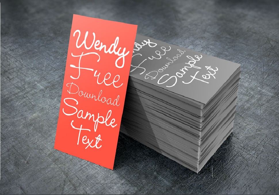 下载《WendyLPStd系列3款英文字体》