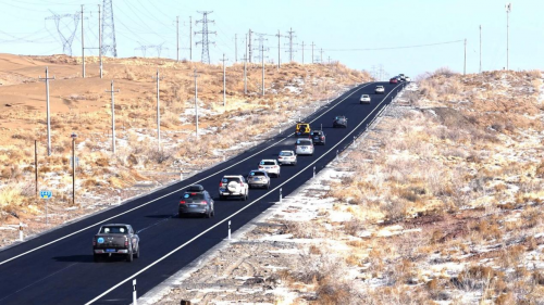 “百车自驾·沙漠看海”2025冬季蒙宁沙海自驾穿越活动暨乌海冬季旅游启动仪式圆满成功